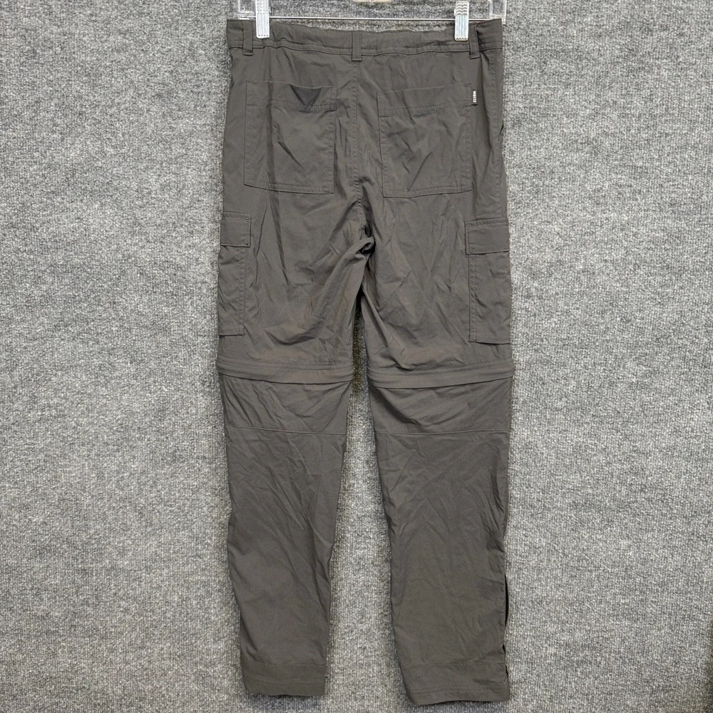 REI Co-op Kids Large 14-16 Cargo Pants Gray Sahara Convertible Hiking Outdoors